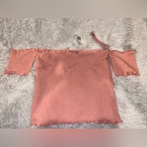 off shoulder crop top